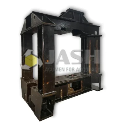 Tyre Testing System Fabricated Structure