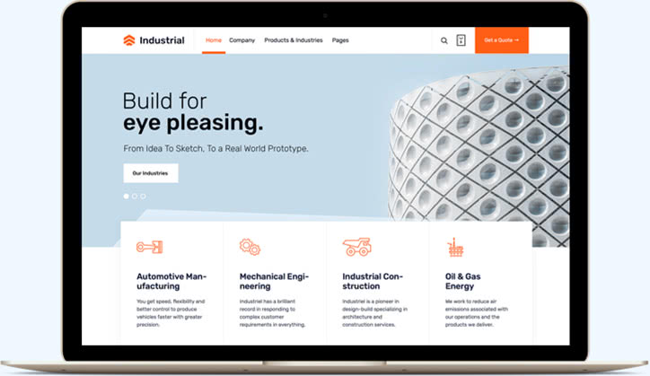 Theme Industrial Vamtam Light